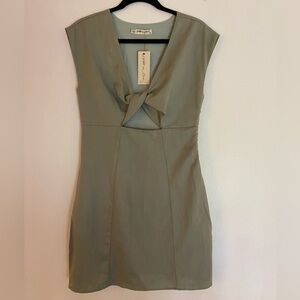 Olive Green Mini Dress- NWT